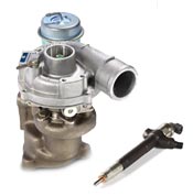 Vendita turbocompressori e componenti iniezione Diesel